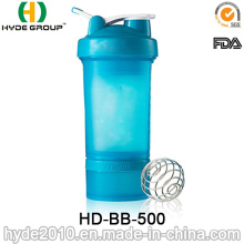 450ml Custom Sports Protein Blender Water Bottle, BPA Free (HD-BB-500)